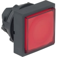 Square-D / Schneider - Square D ZB5CW143 22 mm Red Square Extended Momentary Illuminated Push Button Operator
