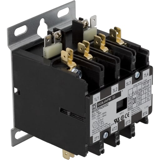 Square-D / Schneider - SQD 8910DPA34V02Y122Y236 4 POLE CONTACTOR