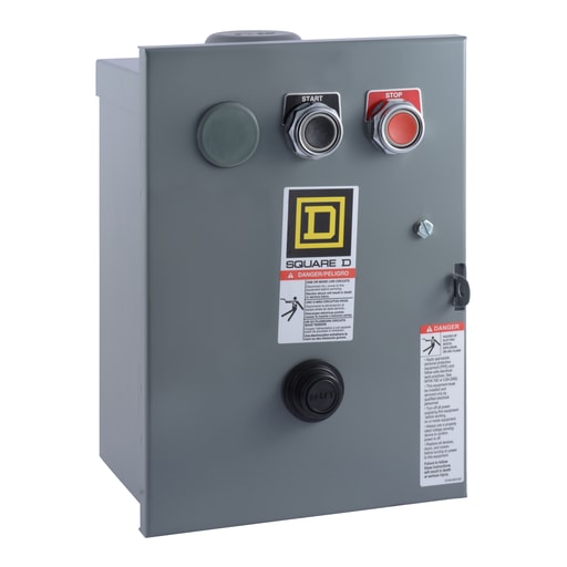Square-D / Schneider - SQD 8536SCH3V02AS STARTER SIZE 1 3R W/ START/STOP