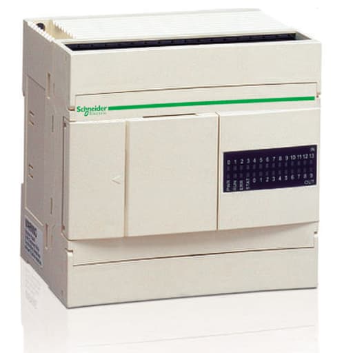 Square-D / Schneider - Square D TWDLCDA24DRF 14-Input 10-Output 24 VDC Compact Programmable Controller Base