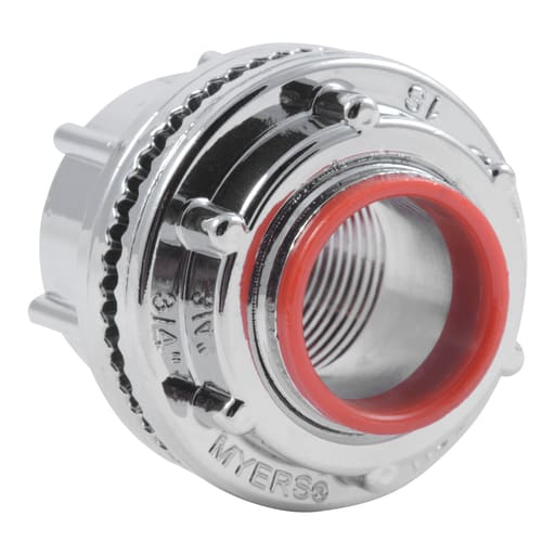Square-D / Schneider - Square D H075CP 0.75 Inch Chrome Plated Zinc Watertight Safety Switch Hub