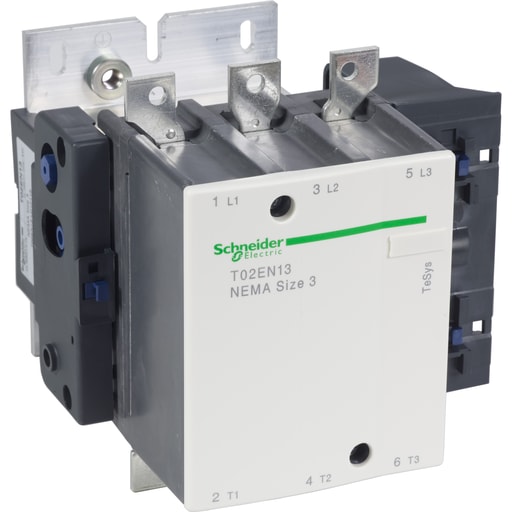 Square-D / Schneider - SQD T02EN13G6 ContactorTeSysNEMASz3