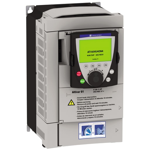Square-D / Schneider - SQD ATV61HU30M3 SPEEDDRIVE,4HP,230V