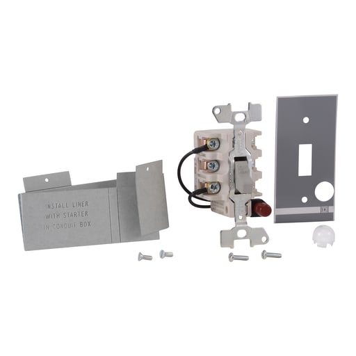Square-D / Schneider - Square D 2510KO6C 600 VAC 230 VDC 30 Amp 10 Hp 3-Pole Open Type 3-Phase Manual Switch