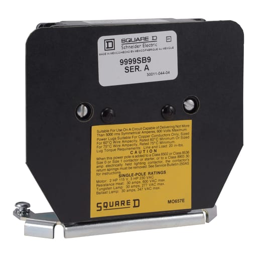 Square-D / Schneider - SQD 9999SB9 CONTACTOR+STARTER POWER