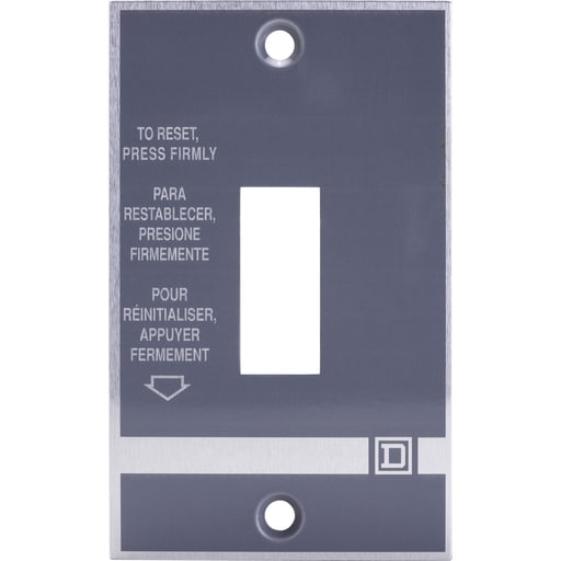 Square-D / Schneider - SQD 2510FN2 MANUAL STARTER NAMEPLATE F DISCONTINUED