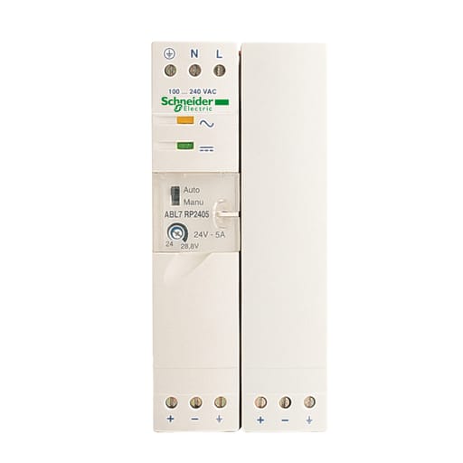 Square-D / Schneider - Square D ABL7RP1205 100 to 240 VAC Input 12 VDC Output 5 Amp 1-Phase Switch Mode Power Supply