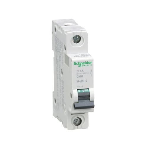 Square-D / Schneider - Square D MG17414 1-Pole 5 Amp 277 Volt Thermal Magnetic Supplementary Protector