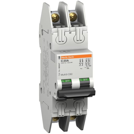 Square-D / Schneider - Square D 60241 240 Volt 6 Amp Miniature Circuit Breaker
