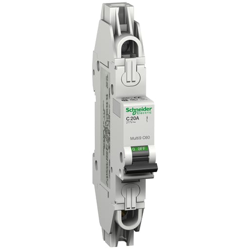 Square-D / Schneider - Square D MGN61341 1-Pole 10 Amp 277 Volt Thermal Magnetic Miniature Circuit Breaker