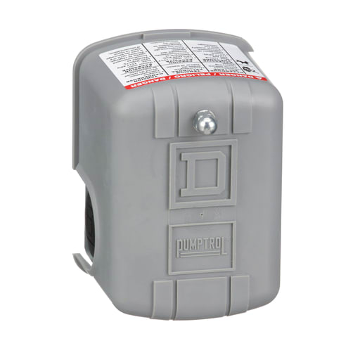 Square-D / Schneider - Square D 9013FRG42J14 230 VAC DPST 6 to 14 PSIG Cut-In Non-Adjustable Differential Pressure Switch