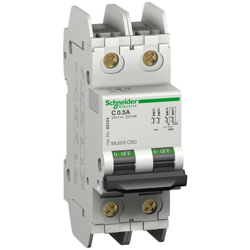 Square-D / Schneider - Square D 60146 240 Volt 15 Amp Miniature Circuit Breaker