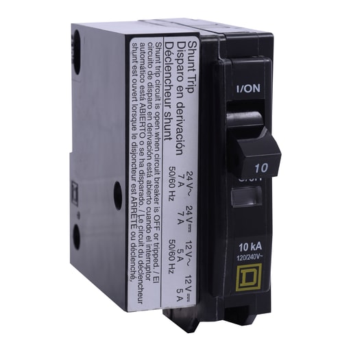 Square-D / Schneider - Square D QO1201042 1-Pole 20 Amp 120/240 Volt Plug-On Thermal Magnetic Miniature Circuit Breaker