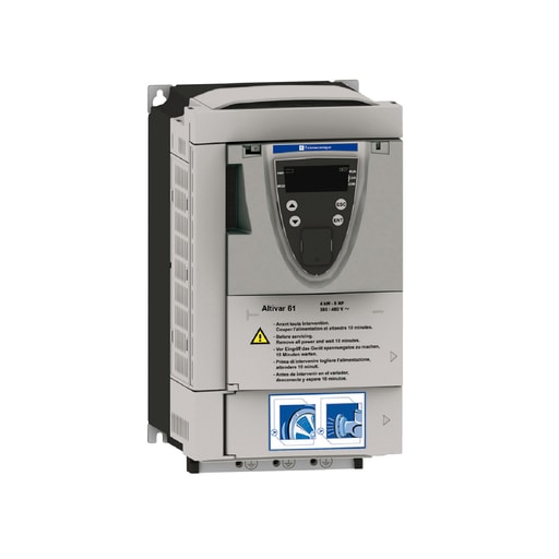 Square-D / Schneider - Square D ATV61HU40N4 460 VAC 5 Hp 3-Phase Variable Speed Drive