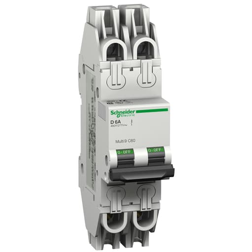 Square-D / Schneider - Square D MGN61319 2-Pole 10 Amp 480 Star/277 Volt Thermal Magnetic Miniature Circuit Breaker