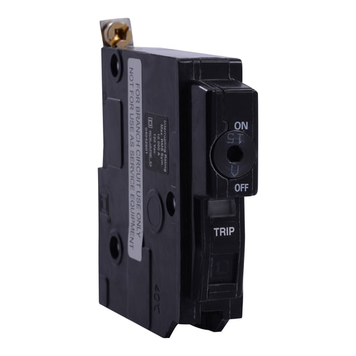 Square-D / Schneider - Square D QOB120K 1-Pole 20 Amp 120/240 Volt Bolt-On Thermal Magnetic Miniature Circuit Breaker
