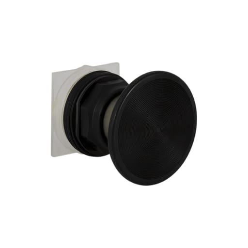Square-D / Schneider - Square D 9001SKR5B 30 mm Black Body Plastic Bezel Momentary Mushroom Round Non-Illuminated Push Button Operator