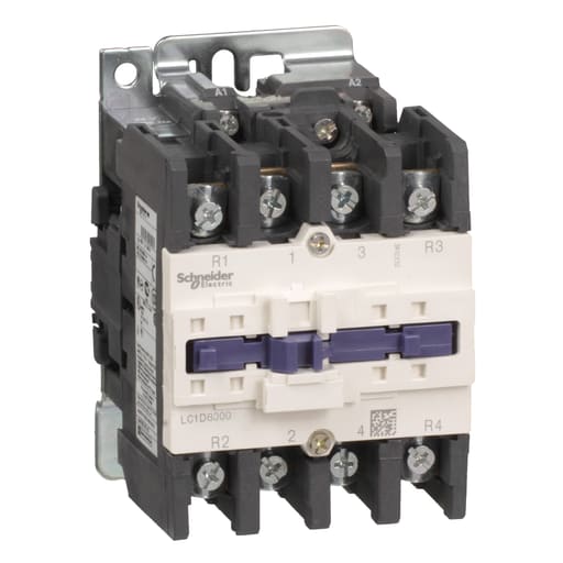 Square-D / Schneider - Square D LC1D80008U6 575 VAC 800 Amp 4-Pole Screw Terminal Full Voltage Non-Reversing IEC Contactor