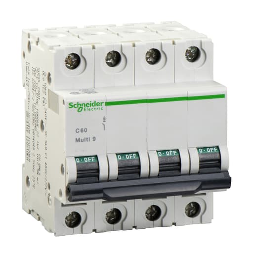 Square-D / Schneider - Square D MG24485 4-Pole 16 Amp 480 Star/277 Volt Thermal Magnetic Supplementary Protector