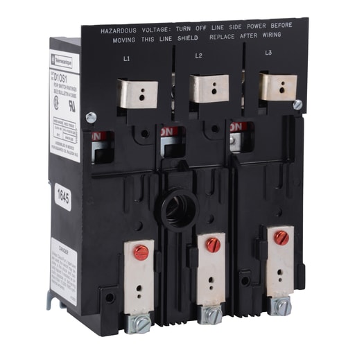 Square-D / Schneider - Square D D10S1 600 VAC 30 Amp 25 Hp Non-Fusible Disconnect Switch