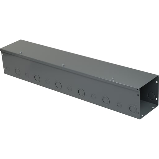 Square-D / Schneider - Square D LDB63KO 6 x 6 Inch x 3 Foot NEMA 1 14 Gauge Steel Hinged Cover Wireway