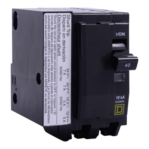 Square-D / Schneider - Square D QO2501042 2-Pole 50 Amp 120/240 Volt Plug-On Thermal Magnetic Miniature Circuit Breaker
