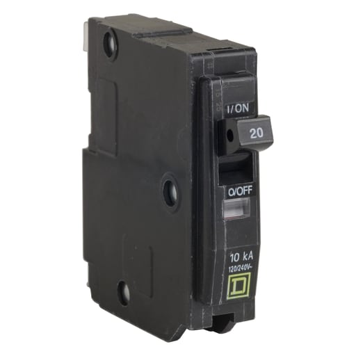 Square-D / Schneider - Square D QO130HID 1-Pole 30 Amp 120/240 Volt Plug-On Thermal Magnetic Miniature Circuit Breaker
