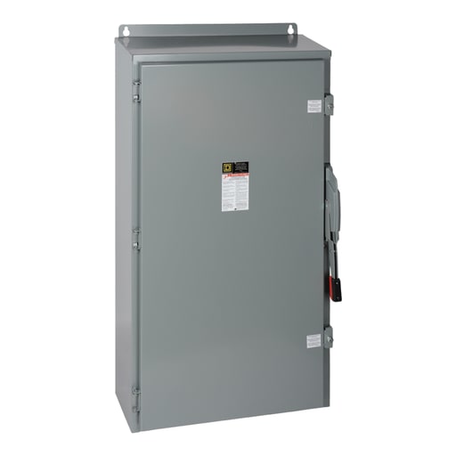 Square-D / Schneider - Square D HU265AWK 600 VAC 400 Amp 2-Pole Non-Fusible Heavy Duty Safety Switch