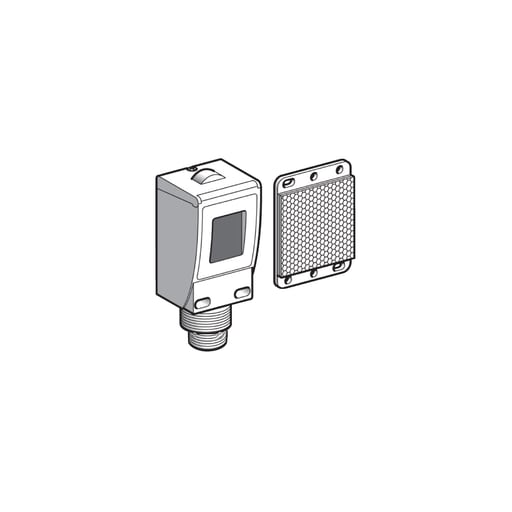 Square-D / Schneider - Square D XUC9ARCTU78 240 VAC/VDC 3 Amp NO/NC 5-Wire Polarized Retroreflective Photoelectric Sensor