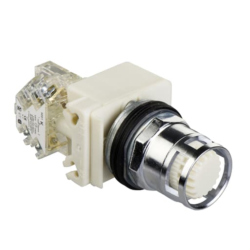 Square-D / Schneider - Square D 9001K3L7WH5 30 mm 10 Amp 600 Volt Push Button