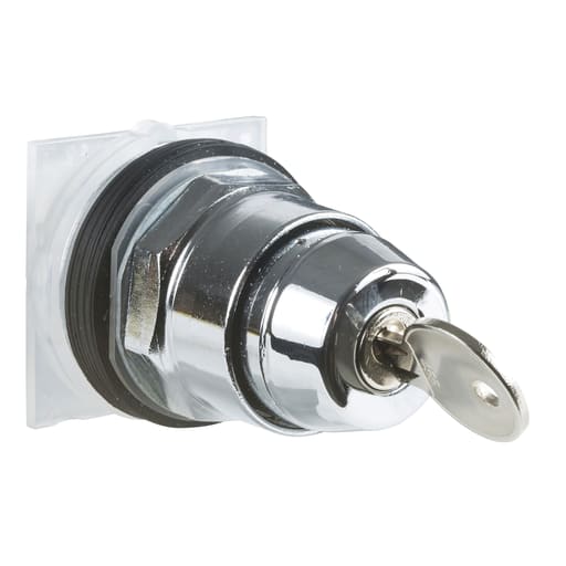 Square-D / Schneider - Square D 9001KS43K10E11 30 mm 3-Position Maintained Key Non-Illuminated Selector Switch Operator