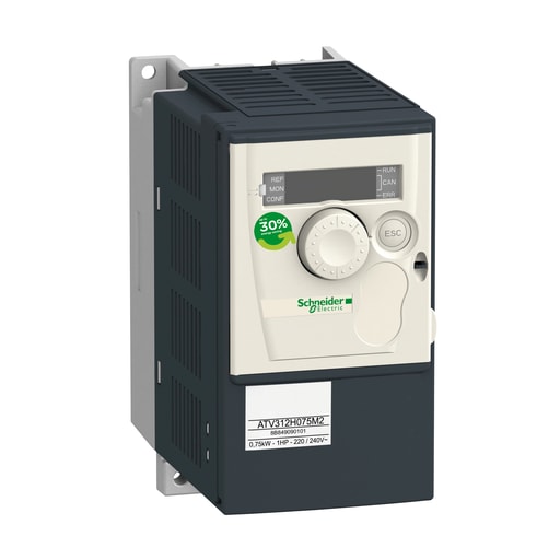 Square-D / Schneider - Square D ATV312H055M2 240 VAC 0.75 Hp 1-Phase Open Type Variable Speed Drive