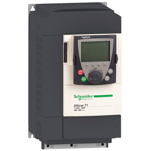 Square-D / Schneider - Square D ATV71HU75N4 460 VAC 10 Hp Variable Speed Drive