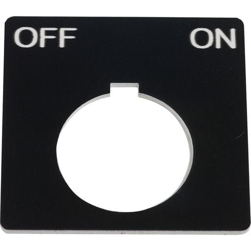 Square-D / Schneider - Square D 9001KN144BP Type K 30 mm Push Button Legend Plate