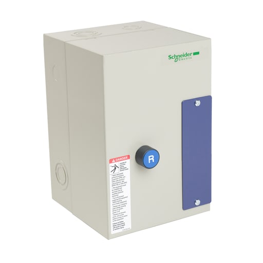 Square-D / Schneider - Square D LE1D183A62OG70 120 VAC 18 Amp 15 Hp 3-Phase 3-Pole NEMA 1 Enclosed Full Voltage Non-Reversing Starter