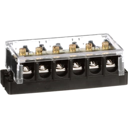 Square-D / Schneider - Square D 3090TB6 6-Pole Toroidal Current Transformer Shorting Terminal Block