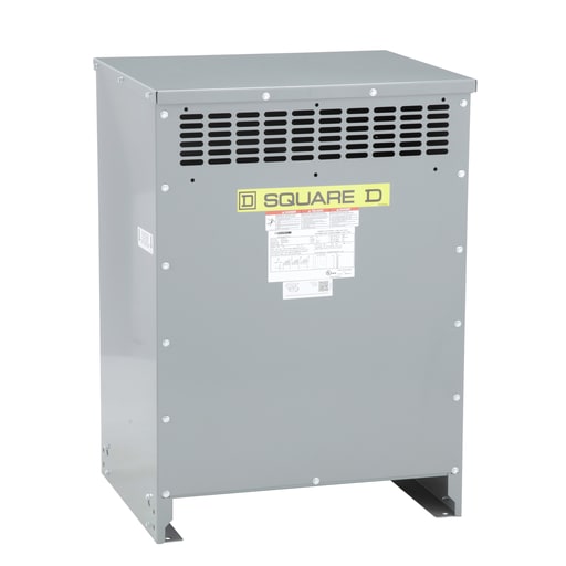 Square-D / Schneider - Square D EX30T3H 30 kVa 480 VAC Delta Primary 208 VAC Star 120 VAC Secondary 3-Phase Distribution Transformer