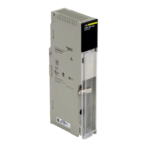 Square-D / Schneider - Square D 140CRP93100 3 W 600 mA 75 Ohm 1-Channel F-Type Coaxial Cable Rio Head PLC Adapter Module