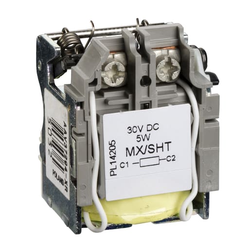 Square-D / Schneider - SQD S29391 CIRCUIT BREAKER ACCESSORY, POWERPACT H/J/L, SHUNT TRIP, 30VDC