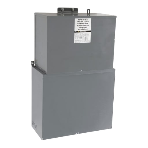 Square-D / Schneider - Square D MPZ22T2F 480 Volt Primary 22 kVa 3-Phase 24-Circuit 24-Space NEMA 3R Mini Unit Substation