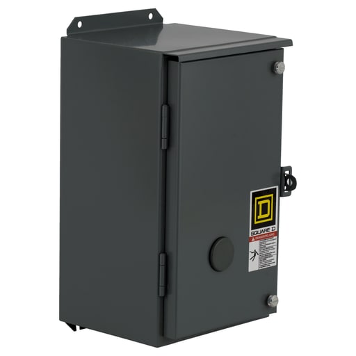 Square-D / Schneider - Square D 8903LA20V02 110/120 VAC 30 Amp 2-Pole NEMA 3R/12 Electrically Held Lighting Contactor