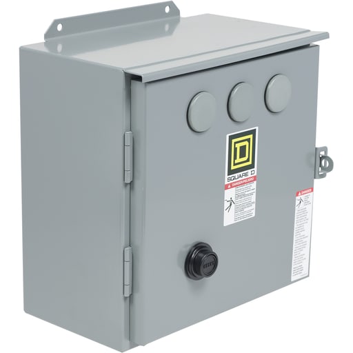 Square-D / Schneider - Square D 9991SCA4 11.88 x 7.75 x 13.5 Inch NEMA 12 Contactor/Starter Enclosure