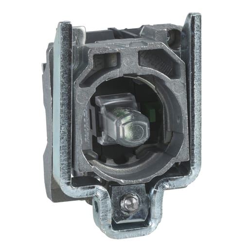 Square-D / Schneider - Square D ZB4BW0B55 22 mm 24 VAC/VDC 1NO 1NC Yellow Single Contact Block Light Module with LED
