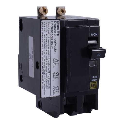 Square-D / Schneider - Square D QOB2901021 2-Pole 90 Amp 120/240 Volt Bolt-On Thermal Magnetic Miniature Circuit Breaker