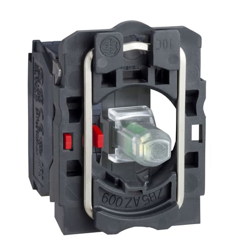 Square-D / Schneider - Square D ZB5AW0G42 22 mm 110 to 120 Volt 1NC Single Contact Block Light Module with LED