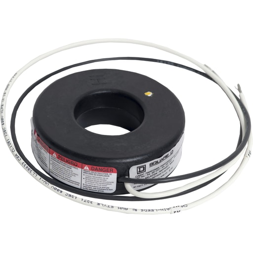 Square-D / Schneider - Square D 5NR601 1.56 Inch 10 kV 600 VAC 50 to 400 Hz 600:5 16 AWG Current Transformer