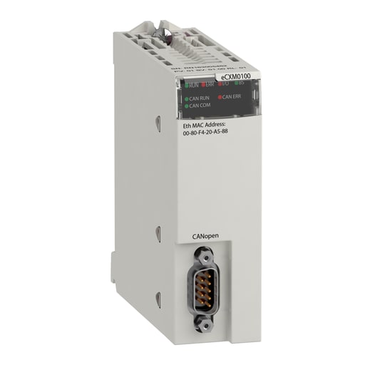 Square-D / Schneider - SQD BMECXM0100 CANopen X80 Master