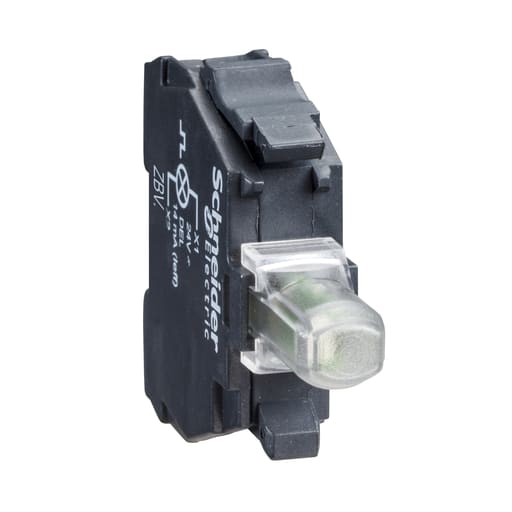 Square-D / Schneider - Square D ZBVB4 22 mm 24 Volt Red Push Button Light Module