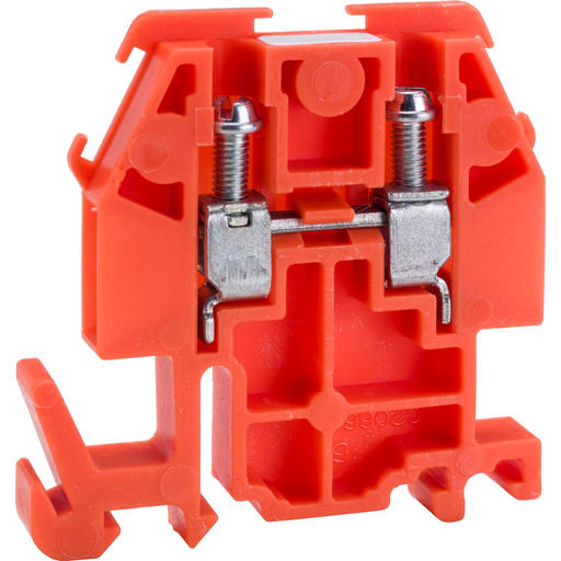 Square-D / Schneider - Square D 9080GMS6 600 Volt 30 Amp 22 to 10 AWG 35 mm Din Rail Terminal Block