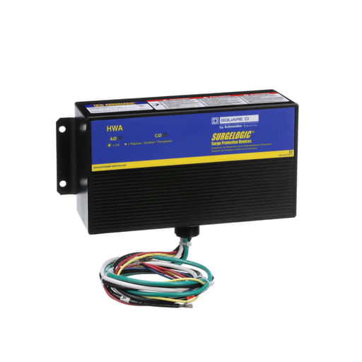 Square-D / Schneider - Square D TVS1HWA50X 120/240 VAC 50 kA 1-Phase 3-Wire NEMA 4X Non-Modular Surge Protective Device